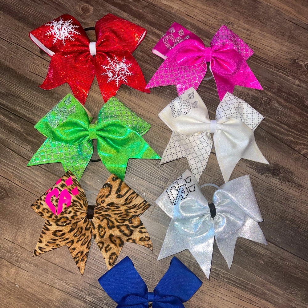 Cheer athletics proshop bow set